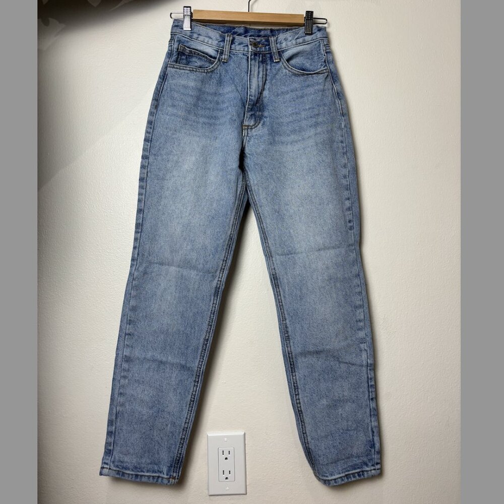 John Galt Medium Wash Straight Leg Jeans